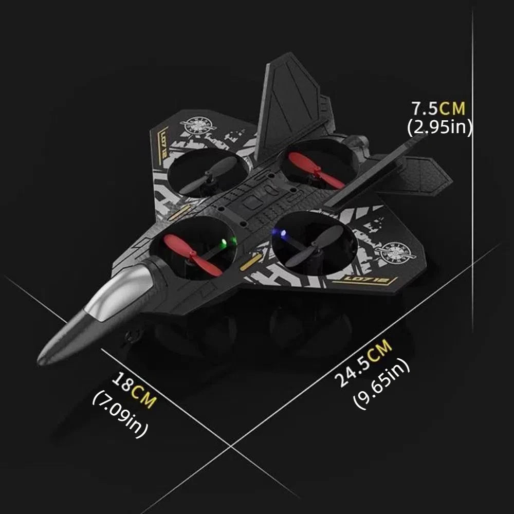 RC drone rechargable quatre moteurs ultra rapide