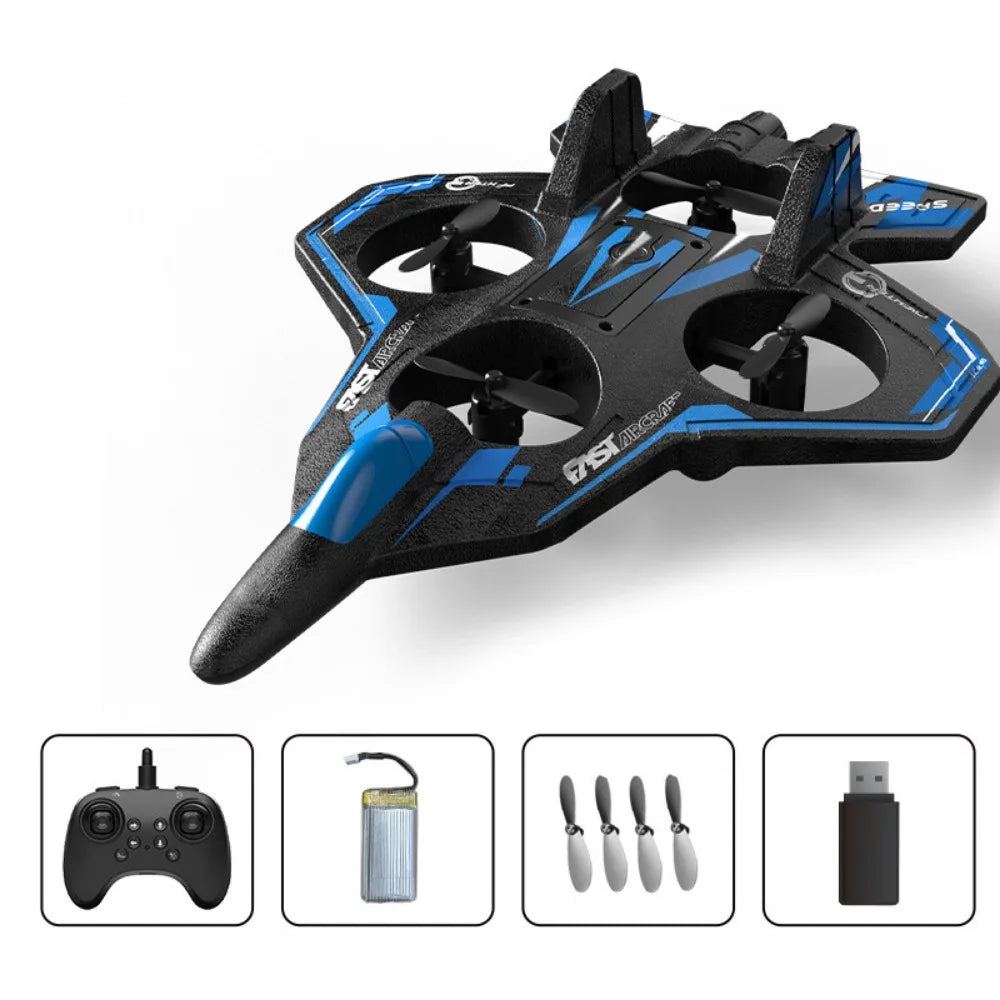 RC drone rechargable quatre moteurs ultra rapide