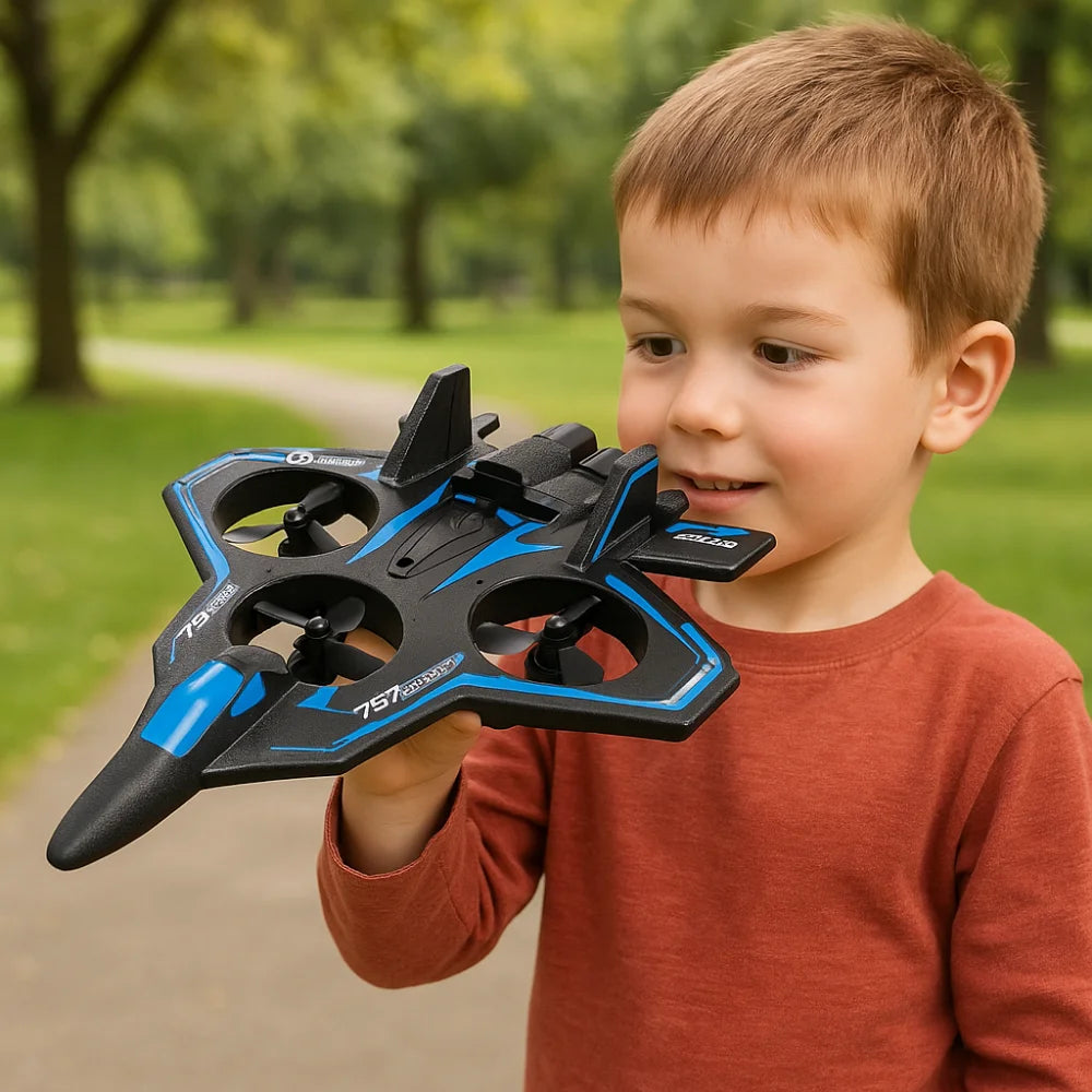 RC drone rechargable quatre moteurs ultra rapide